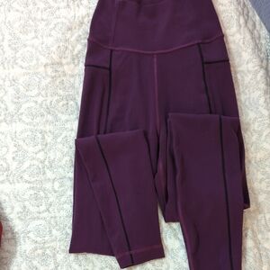Lululemon Athletica Purple High-Waisted Leggings